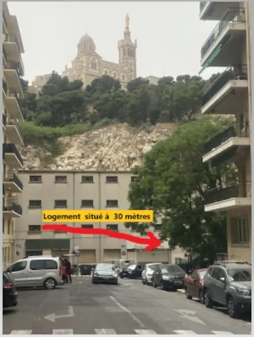 T2 Jardin Vauban Vieux Port Apartment Marseille